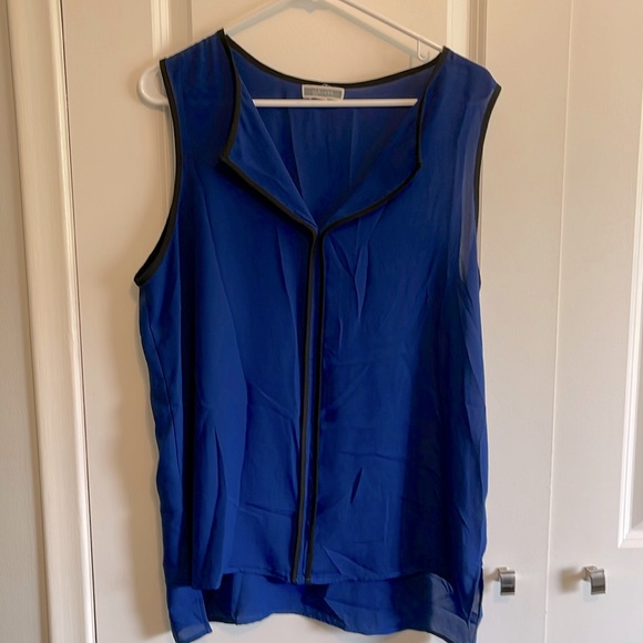 Pleione navy and black tank size large - Picture 1 of 1